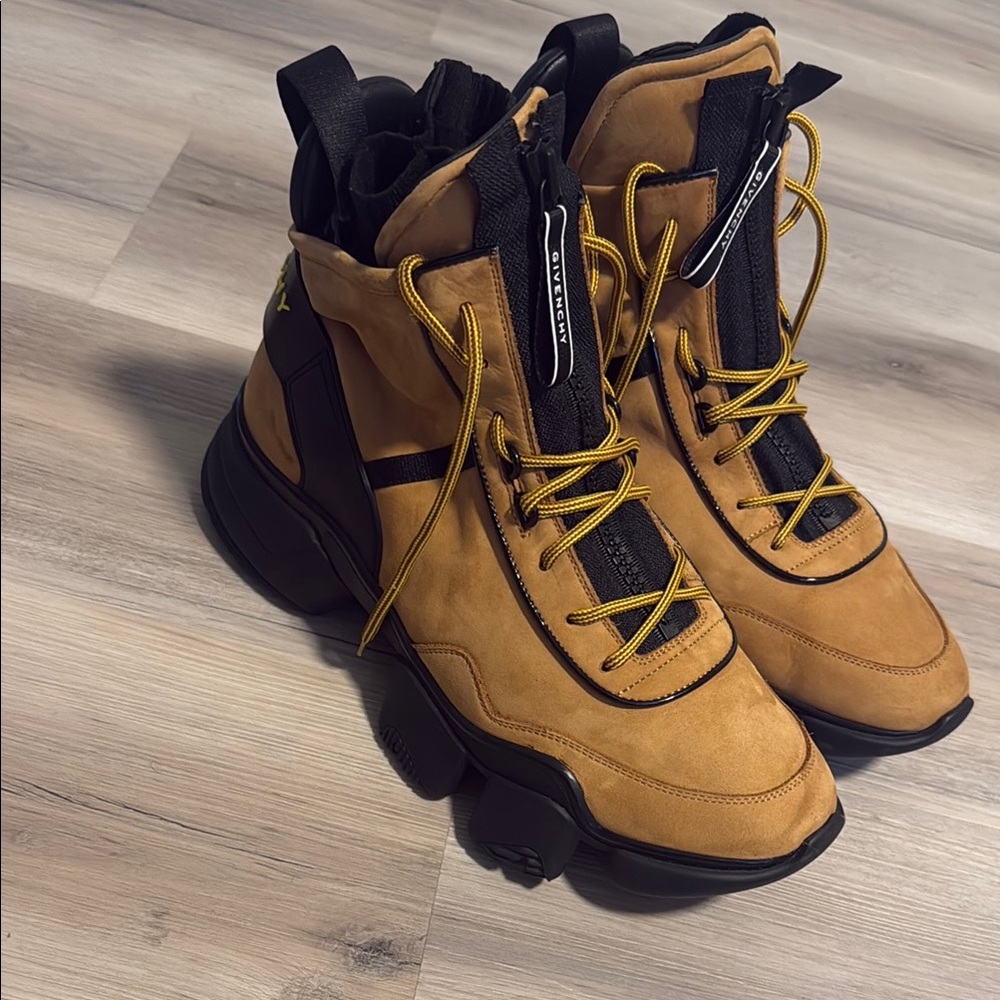 Givenchy Tan and Black Men's High-Top boots